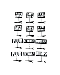 Rave Fam Text Sprouts 12-pc Set