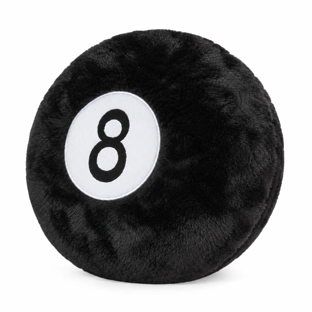 35cm (13.8in) Round Shape Black Numbered Billiard-Style Stuffed Throw Pillow, Soft Cushions for Sofa, Beds, Game Rooms Decor, House Decoration