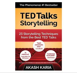 TED Talks Storytelling: 23 Storytelling Techniques from the Best TED Talks Paperback – January 11, 2015