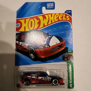 Hot Wheels 2025 Case L Honda Civic Custom Red Blue 1:64 Scale Collectible Model Car 201/259 Series 5/5