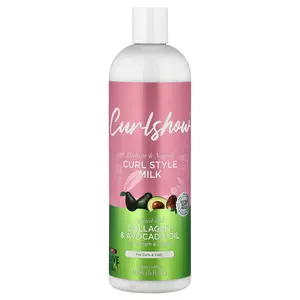 ORS Curlshow®, Curl Style Milk, Infused With Collagen & Avocado Oil, For Curls & Coils, 16 fl oz (473 ml)