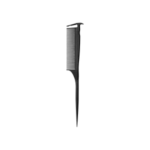 Kiss Colors & Care Carbon Fiber Axe Rat Tail Parting Comb | Parting Comb, Rat Tail Comb