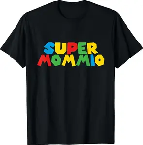 100% Cotton Super Gamer Mommio Women day for Mothers From Husband &  T-Shirt
