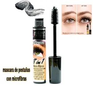 8-in-1 lash Mascara Makeup Cosmetic . mascara de pestañas con microfibras