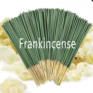 22cm Frankincense Bamboo Incense Sticks, Natural Fresh Aroma, Suitable for Indoor Outdoor Use, Bedroom Study Room Hotel Office