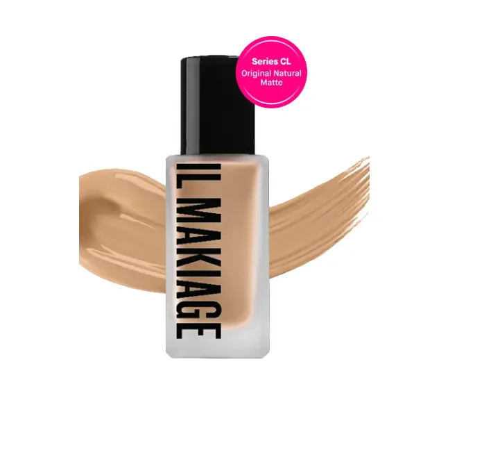 WOKE UP LIKE THIS FLAWLESS BASE FOUNDATION By ILMAKIAGE Matte Coverage Makeup Concealer Pack Radiant