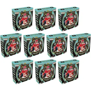 PYT BREAK #409 (x10 MEGAS) 2025 Select Football MEGA Boxes - ZEBRAS, TIE-DYE!