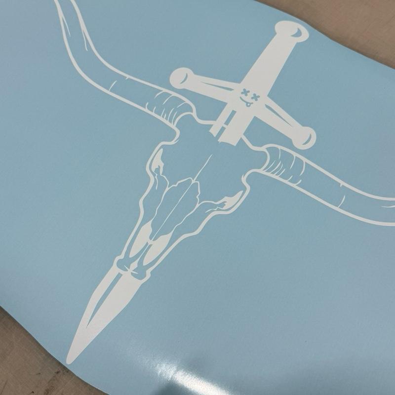 Dead Bull Decal for car or truck windows