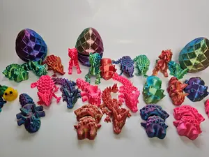 2025 3D Printed Easter Egg Miniature Figurines