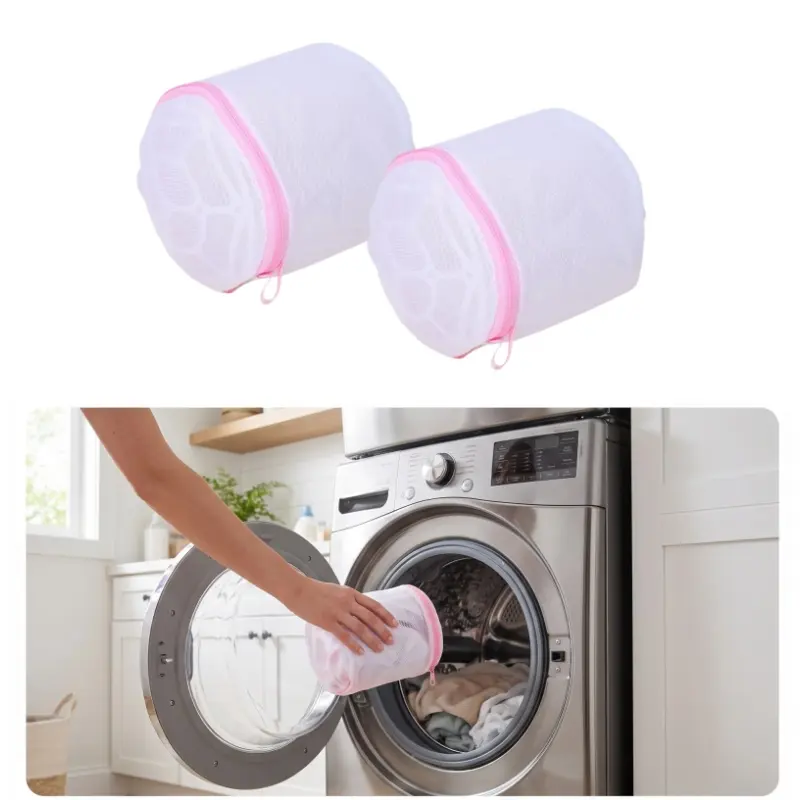 Anti-deformation Bra Washing Bag, 2/4pcs Mesh Washing Bag for Washing Machine, Laundry Supplies, Laundry Bags, Laundry Tools & Accessories-MM1