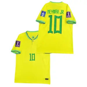 Brazil National Team 2026 Jersey – Neymar Jr #10 Retro Home Soccer Shirt, Lightweight Breathable Fan Gear