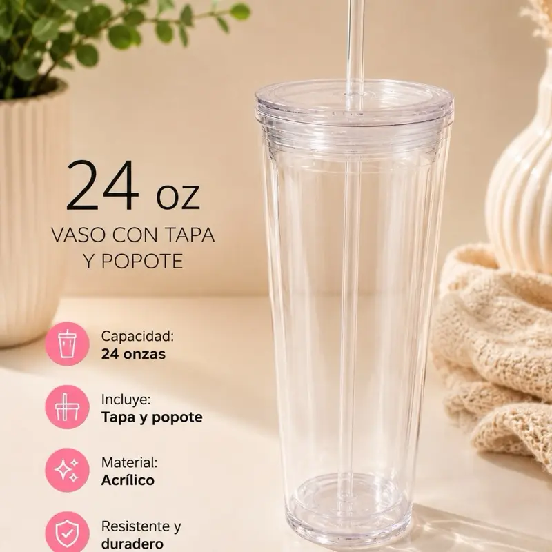 Vasos personalizados en live a tu gusto