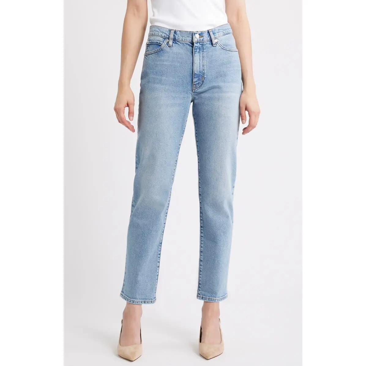 Frame The Borrowed Jean in Birdie