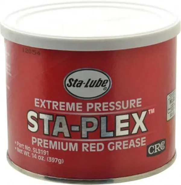 CRC Lithium Base Extreme Pressure Grease, 14 oz Can, Red, Food Safe, High Temp (Max 325°F), NLGI 2, 1007891 (Automotive & Motorcycle Engine Care)