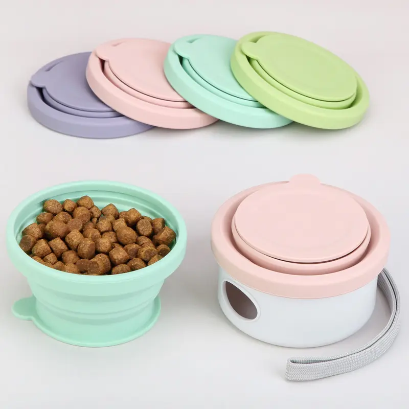 Portable 3-in-1 dog food storage and feeder with trash bag, foldable bowl, outdoor travel cup, pet supplies accessories retractable leashes LED silicone cats toys Plush Tunnel braces Rechargeable Green Laser Pointer Bat Dragon harness Interactive Bungee