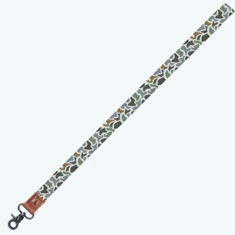 Localflage Bluff Long Lanyard with Unique Pattern Design and Clip Attatchment