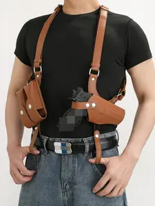 Tactical Multi-Functional Chest Bag, Outdoor Sports Underarm Bag, Fashion Dual Shoulder Backpack, Unisex, Ideal for Cycling Running Travel