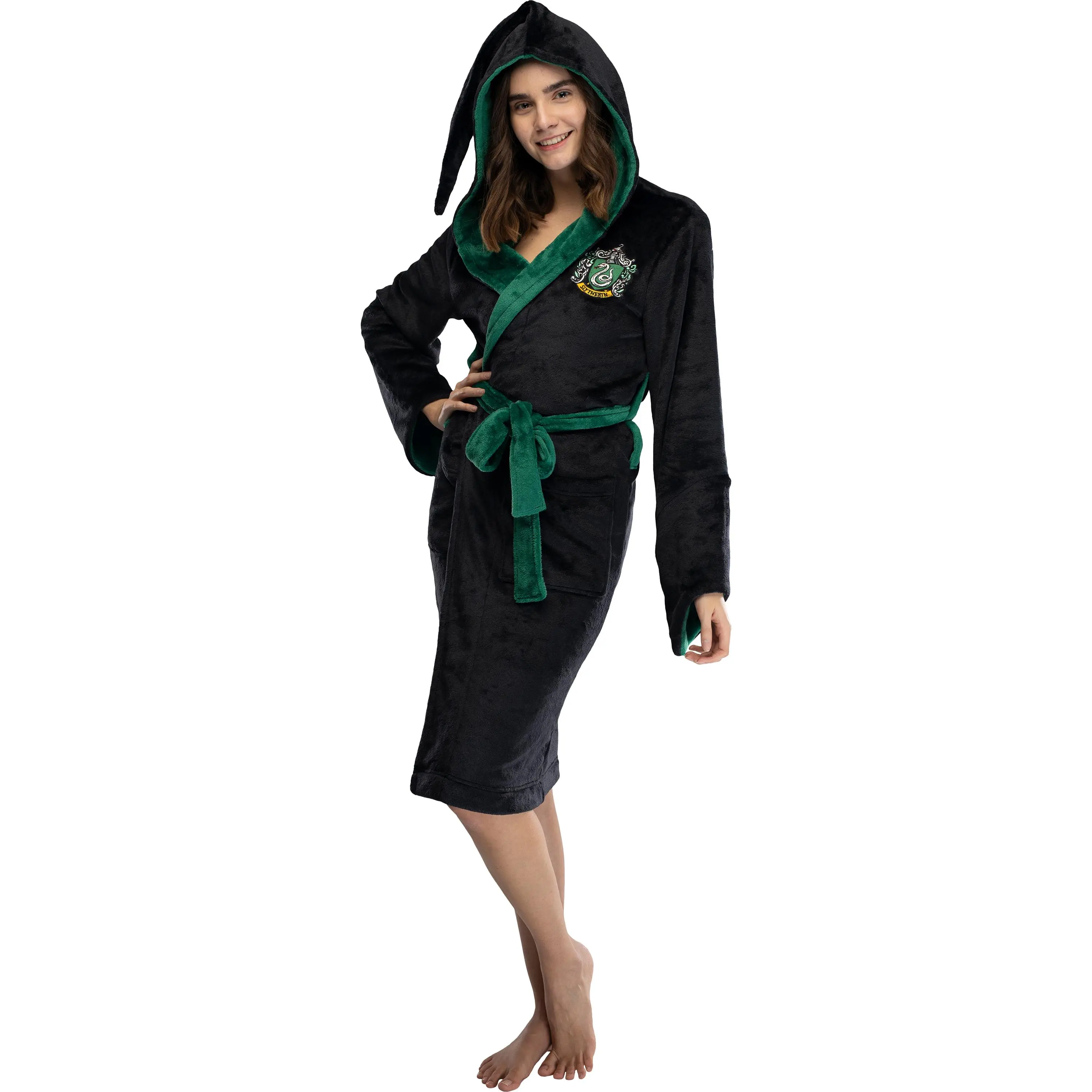 Harry Potter Juniors' Plush Costume Robe Hogwarts Houses Gryffindor Slytherin Ravenclaw Hufflepuff