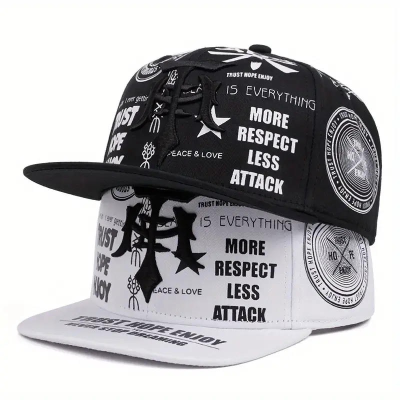 NEW HATS Dagger Graffiti Embroidered Hip Hop Unisex Baseball Cap Casual Outing Hat Outdoor Activities Adjustable Snapback Cap