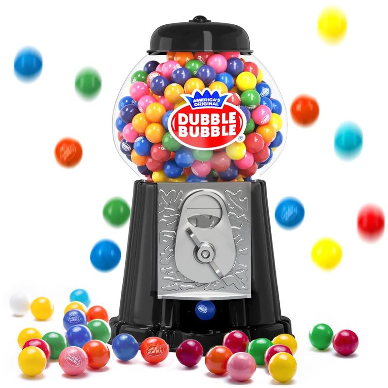 Gumball Candy Machine – Fun Coin-Operated Toy Bank with 85 Colorful Gumballs – 8.5'' Candy Dispenser for Kids – Perfect for Gifting & Playtime
