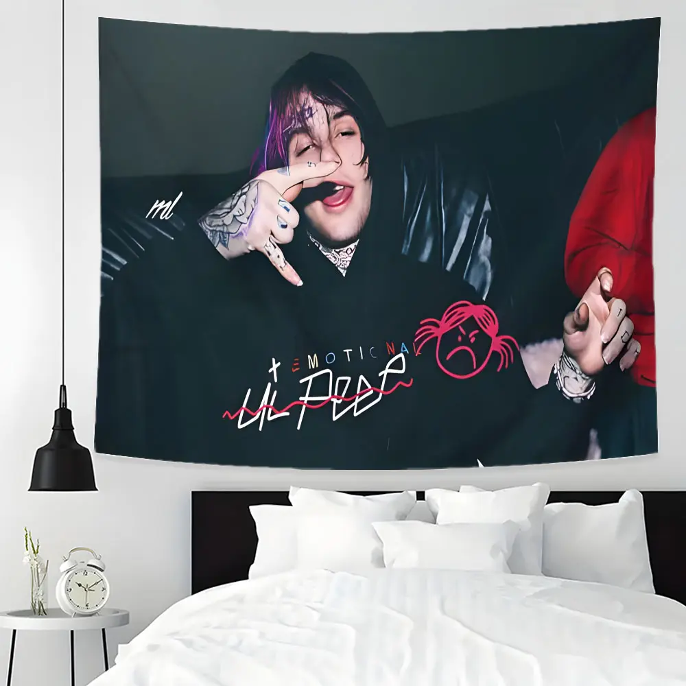 Handsome Rapper Design, Tapestry Style, Large Tapestry Wall Hanging, Multiple Sizes Polyester Fabric for Wall Decoration, Easy to Clean and Maintain, Soft and Durable Material, Suitable for Homes and Parties, Tapestry Room Decor