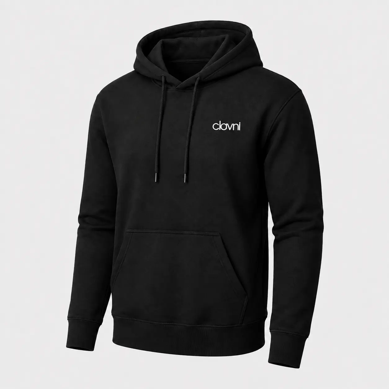 Men's Hoodie Cotton Blend Long Sleeve Pullover Regular Fit Soft Breathable Durable Everyday Comfort Machine Washable Casual Outdoor Urban Street Wear Black Beige