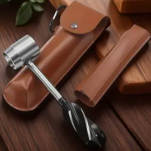 Portable Manual Drill Set for Outdoor Survival: Camping Wood Drilling & Splitting Tool, Lightweight & Easy-Carry, Ideal for Wilderness Adventures & DIY Projects, Outdoor Survival Kit