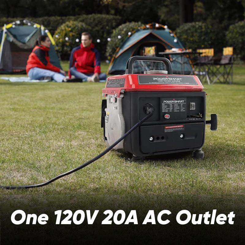 (Storm-Ready)PowerSmart 1200-Watt Portable Generator with Super Quiet, Ultralight for Camping (PS50), generators for house power, fuse machine
