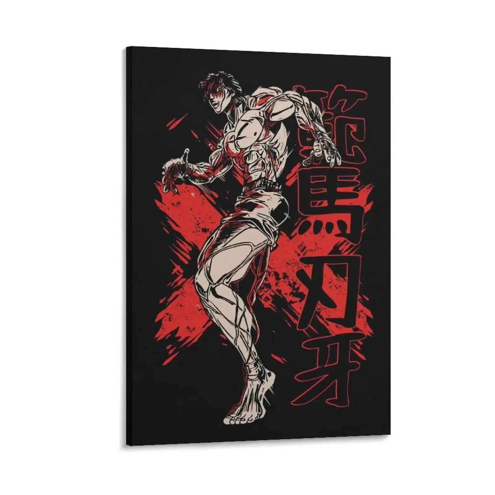 Baki Hanma Anime Posters, Aesthetic Wall Art Prints, Canvas Paintings for Bedroom & Living Room, Stylish Home Decor, Modern Wall Decor. Canvas Poster Bedroom Decor Sports Landscape Office Room Decor Gift Frames Ornaments Artistic Decoration Frame-.