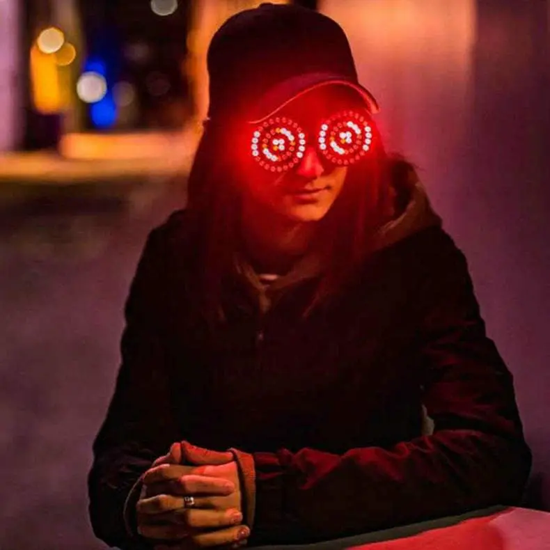 Electronic Music Festival Disco Bar KTV Atmosphere LED Luminous Glasses