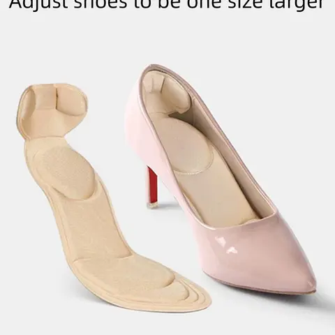 Women's High Heel Shoe Insoles, Heel Inserts, Breathable Anti-slip Heel Stickers, Soft Comfortable Shoe Insoles for High Heels, Shoes Accessories for Women, Height Increasing Insole, Breathable Heightening Insoles, Shoe Sole Pad, Increase Insole