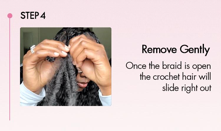 QVR Burmese Curly Crochet Hair Twist Natural Black Machine Made Feather Crochet Human Hair Extension 14-24 Inches 100% Human Hair