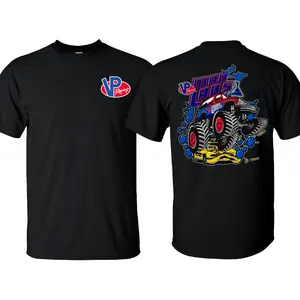 VP Racing Monster Truck Men's T-Shirt, OBS Trucks Cotton Short Sleeve Streetwear Top Menswear Car Enthusiast Gift For Men, Made In USA.