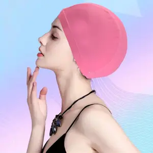 Solid Color Waterproof Swimming Cap, Durable & Comfortable Design Swimming Cap, Swimming Accessories for Women & Men