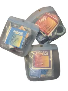 GalPal Tupperware Silicone Slim Bag - Perfectly Stuffed Kits - Reusable and Leak-Proof Design -  Food Safe for continued use