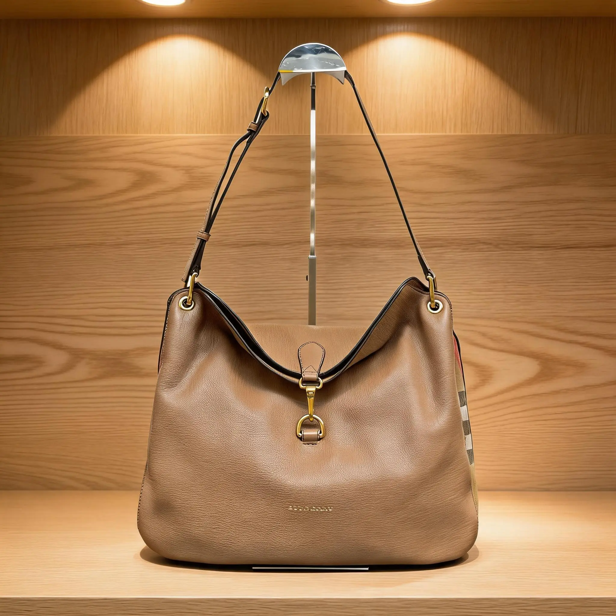Pre-owned BURBERRY Leather Shoulder Bag C0718101568