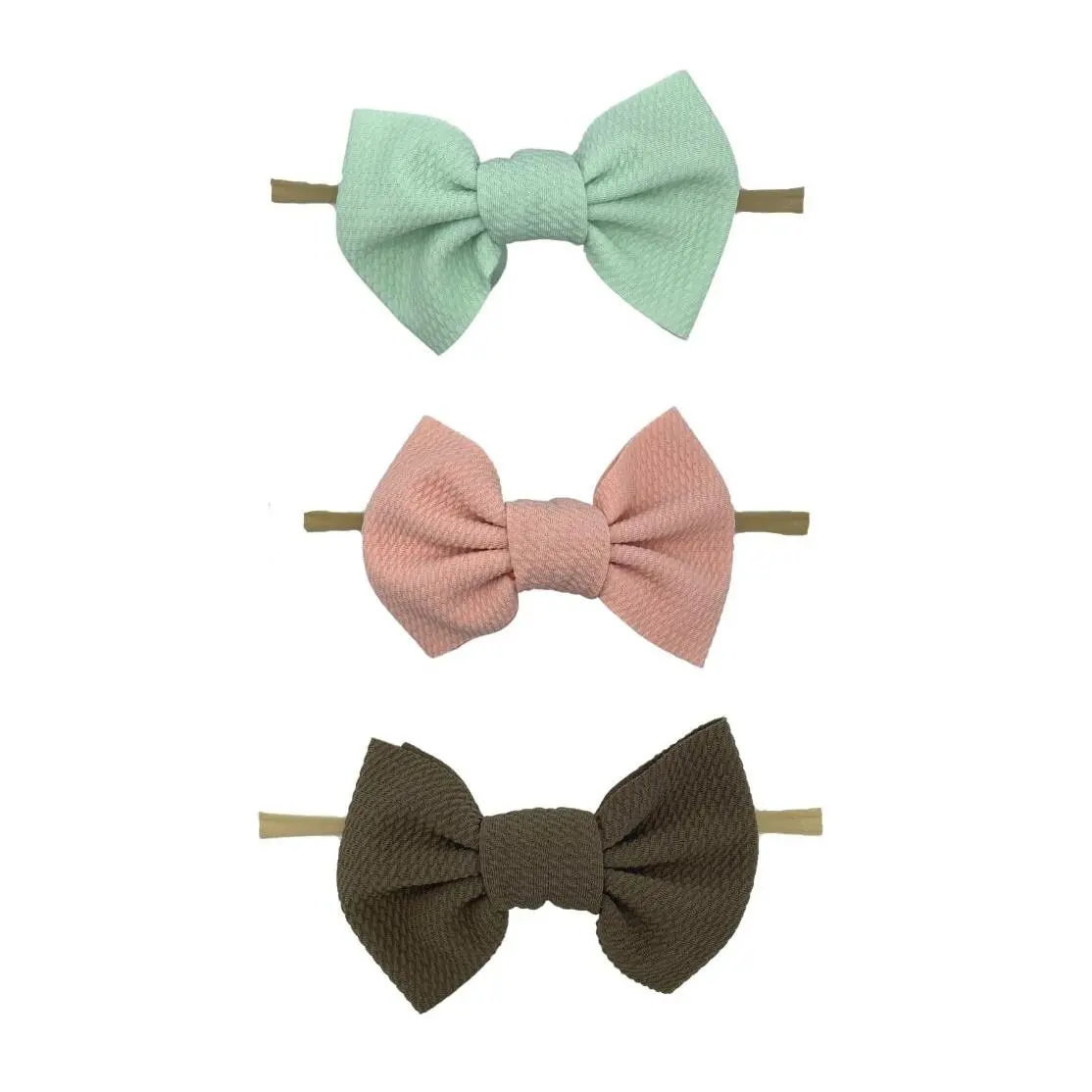Headbands of Hope Baby Clip / Bow Set of 3