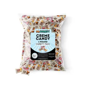 Creme Savers Variety Pack - Chocolate & Caramel., Strawberry, Orange & Creme Hard Candy - 1lb - B0GHT8LB9N