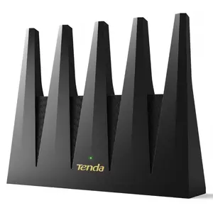 Tenda WiFi 7 Router BE7200 – Dual-Band High-Speed Wireless Internet Router with 2×2.5G Ports, Quad-Core CPU, MLO & VPN, Private IoT Network, Supports OpenWRT, Ideal for Home & Business Use (BE12Pro)