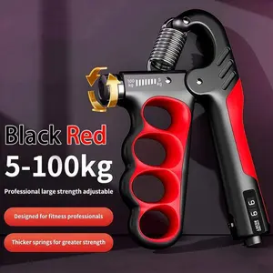 Adjustable Hand Grip Strength Trainer, Hand Grip Strengthener, Hand Grip Exerciser, Hand Strengthening Training Equipment for Home Gym Workout