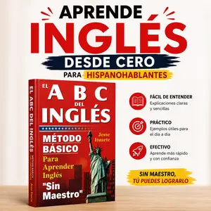 ABCs del Ingles | Learn English for Spanish Speakers | Beginner English Workbook & Self Study Book