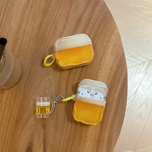 Creative 3D AirPods Case Compatible with Apple AirPods 4, AirPods Pro Gen 2, AirPods 1/2/3, Wireless Bluetooth-compatible Earphone Protective Cover