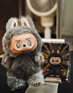 THE MONSTERS Big into Energy Series-Vinyl Plush Pendant Blind Box Secret ID Collectible Keychain
