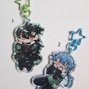 The Kid at The Back Sol Brugmansia Hyugo Sugimoto Double Sided Acrylic Sequin Keychain