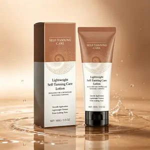 Self Tanning Lotion – 100g Lightweight Buildable Formula for Even-Looking Natural Tan, Smooth Application