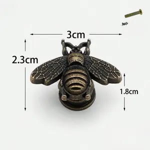 High-End Antique Brass Drawer Handle, Vintage Shell Design, Half-Circle Cabinet Pull, Furniture Hardware with Screws Included