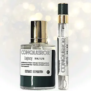 Conqueror Legacy Extract de Parfum - Fresh Green Aromatic Fragrance Inspired by Irish Tweed with Lemon Verbena & Iris Notes