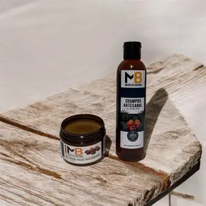 Muskitia Batana Shampoo and Batana Oil Set - 4 oz Handcrafted Shampoo & Batana Oil, 100% Natural Ingredients, Perfect for All Hair Types Gift Nourishing
