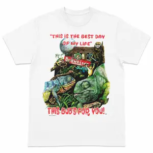 This Buds For You Chameleon T-Shirt, Gray Animal Graphic Tee, Funny Beer Inspired Casual Shirt for Wildlife and Retro Tee Fans - Menswear & Underwear - Men's Tops - T-shirts - Men's Short-sleeve T-shirts