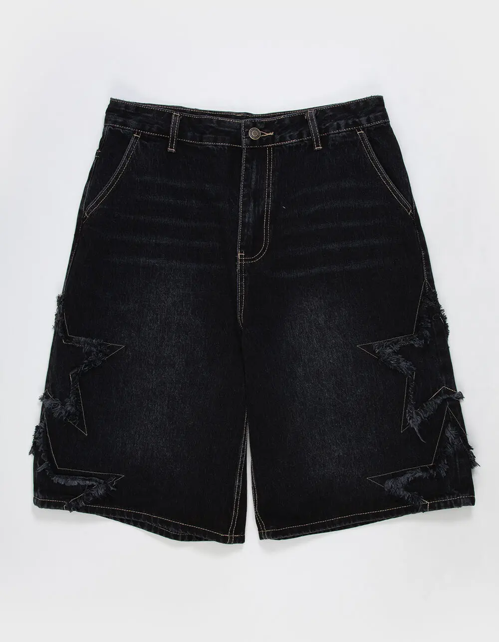 RSQ Mens Baggy Applique Jorts